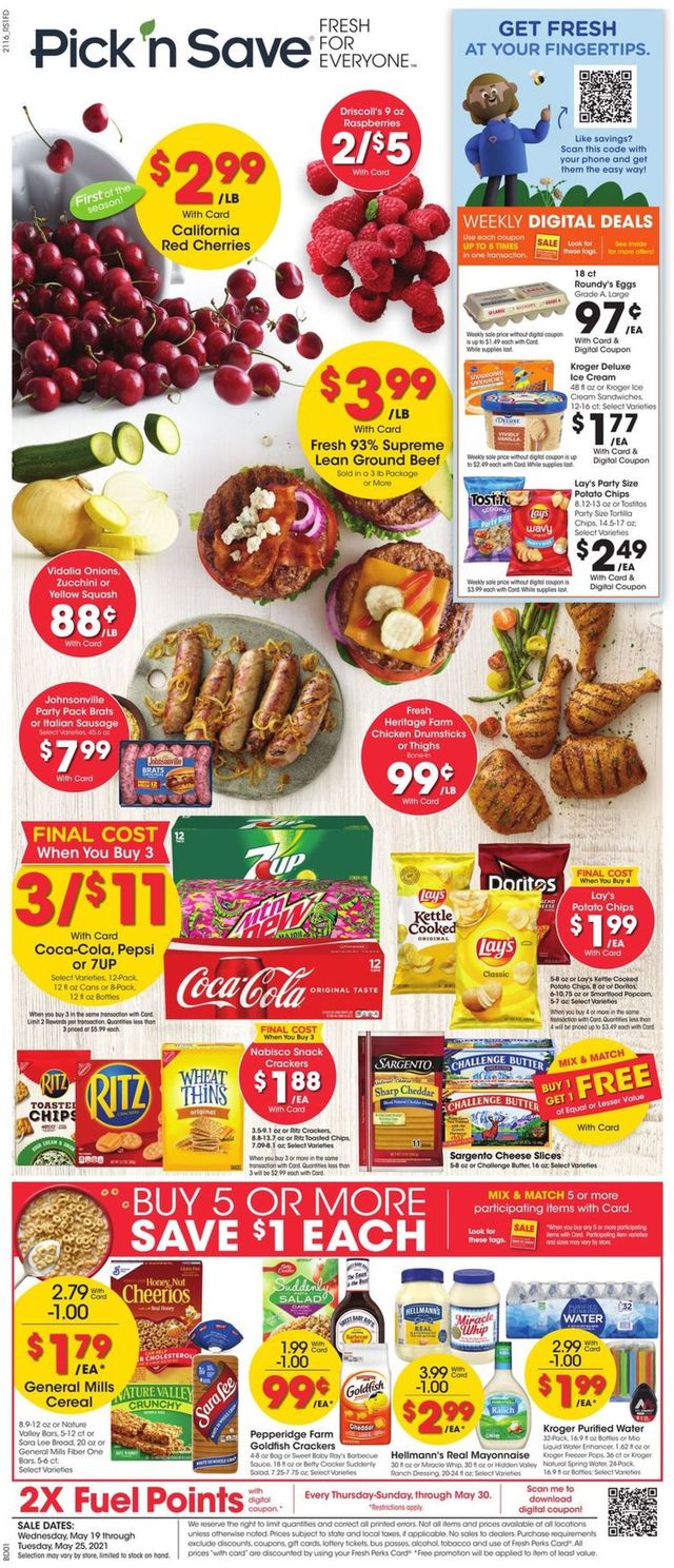 Pick ‘n Save Ad from 05/19/2021