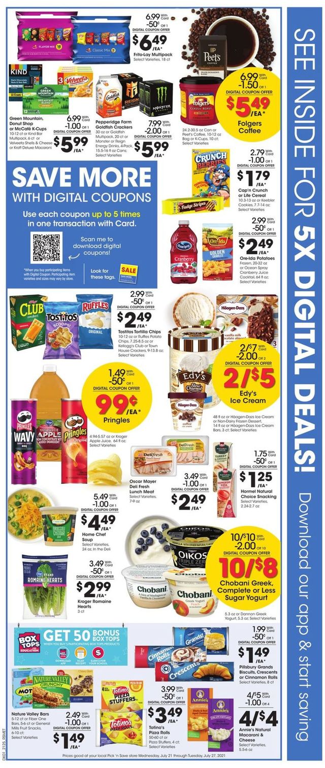 Pick ‘n Save Ad from 07/21/2021