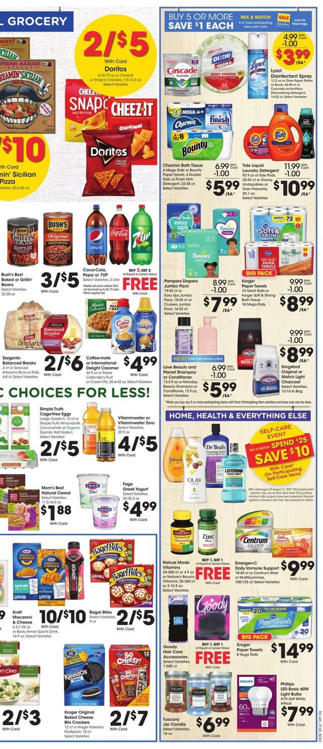 Pick ‘n Save Ad from 08/25/2021