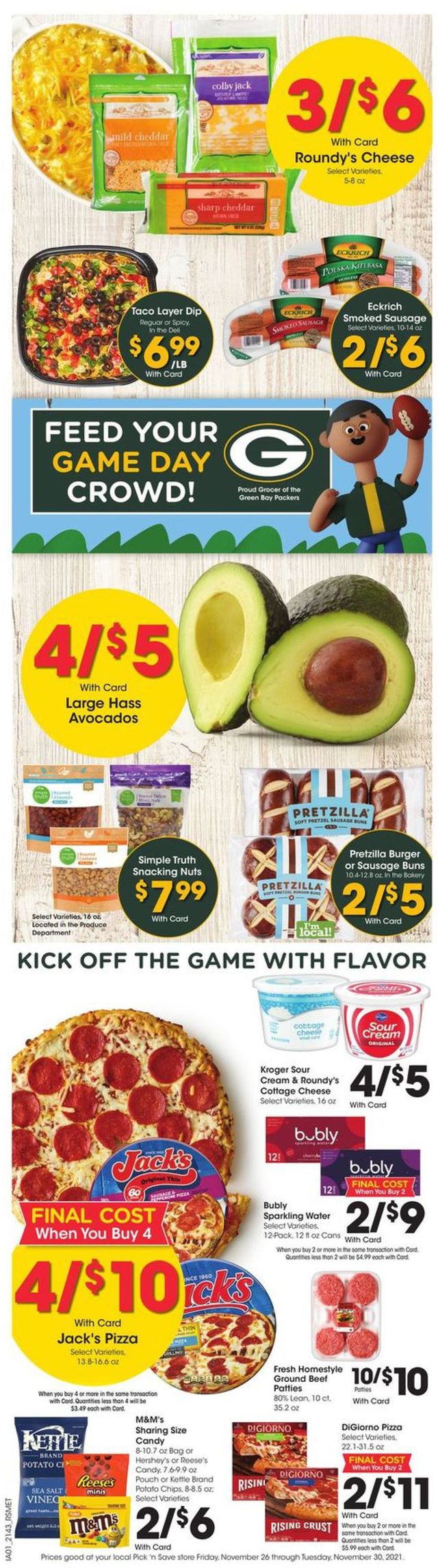 Pick ‘n Save Ad from 11/26/2021