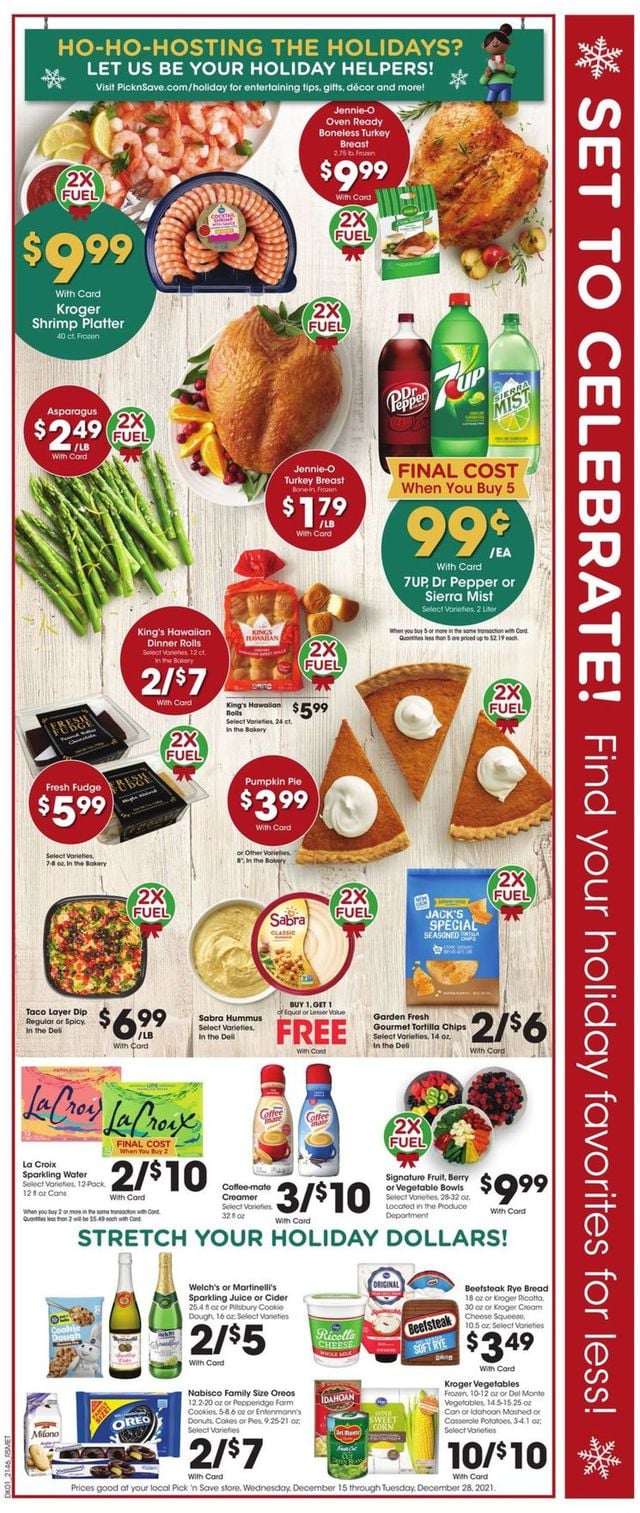 Pick ‘n Save Ad from 12/15/2021