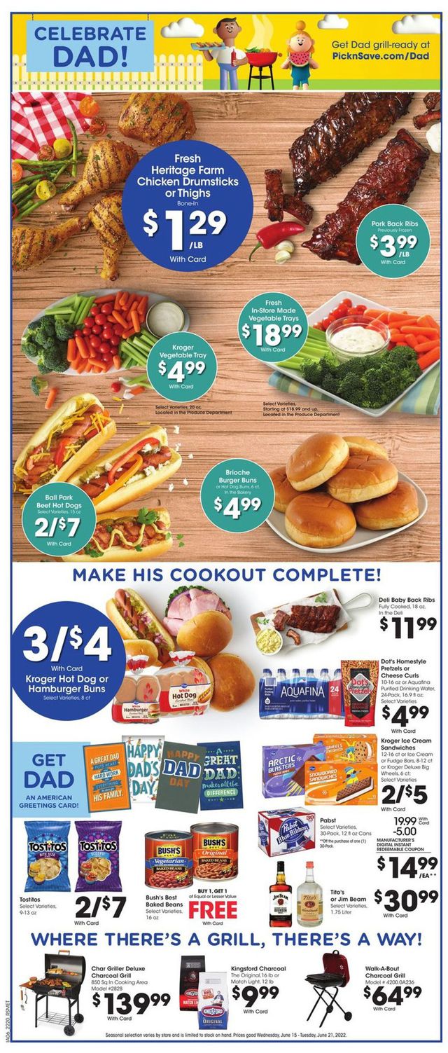 Pick ‘n Save Ad from 06/15/2022