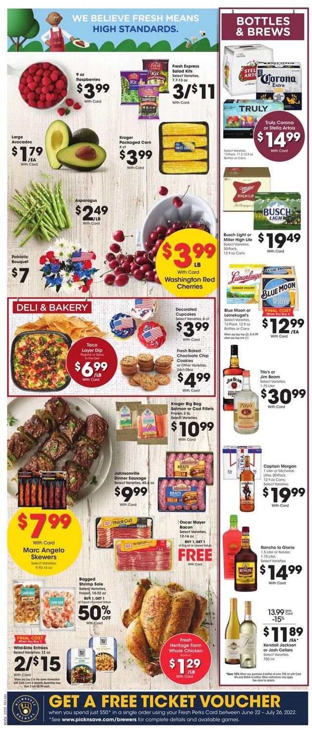 Pick ‘n Save Ad from 06/29/2022