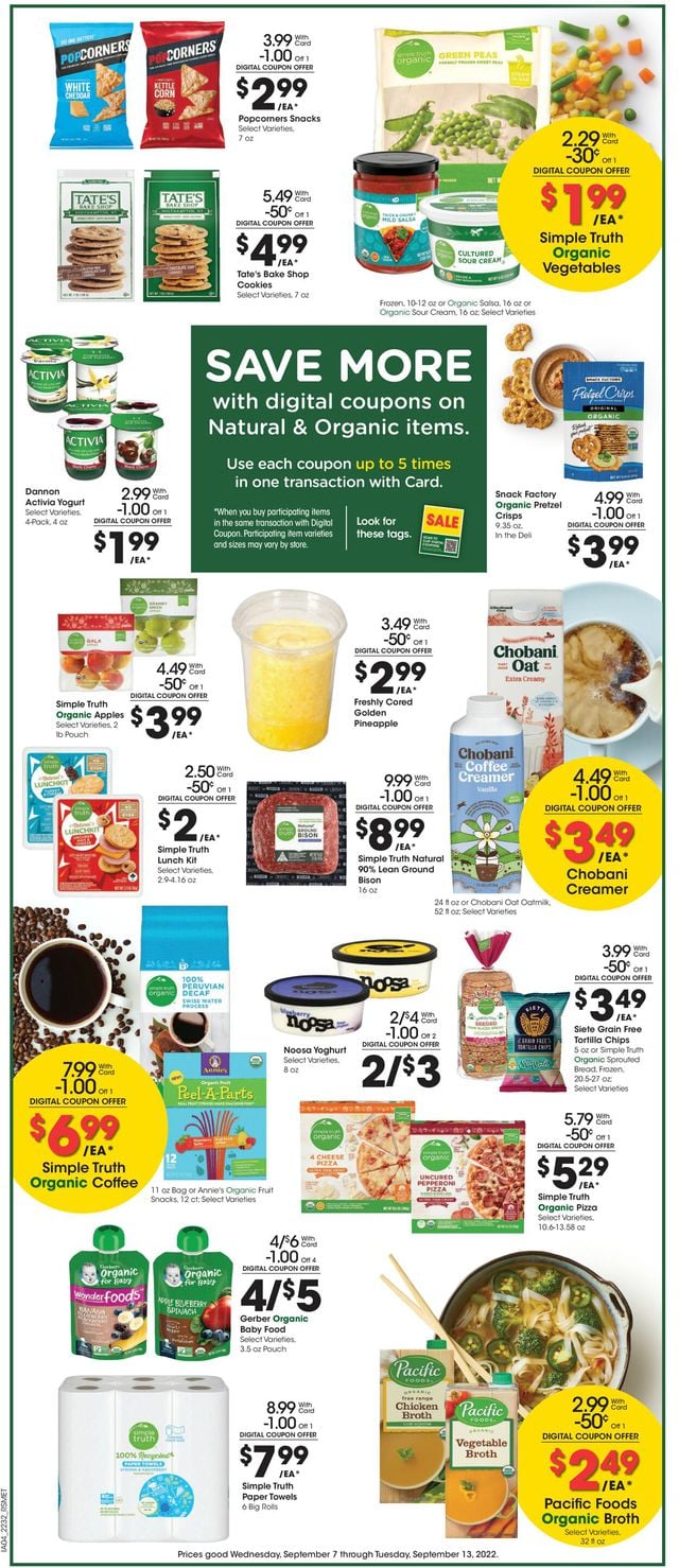 Pick ‘n Save Ad from 09/07/2022