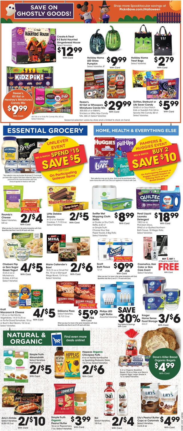 Pick ‘n Save Ad from 10/12/2022