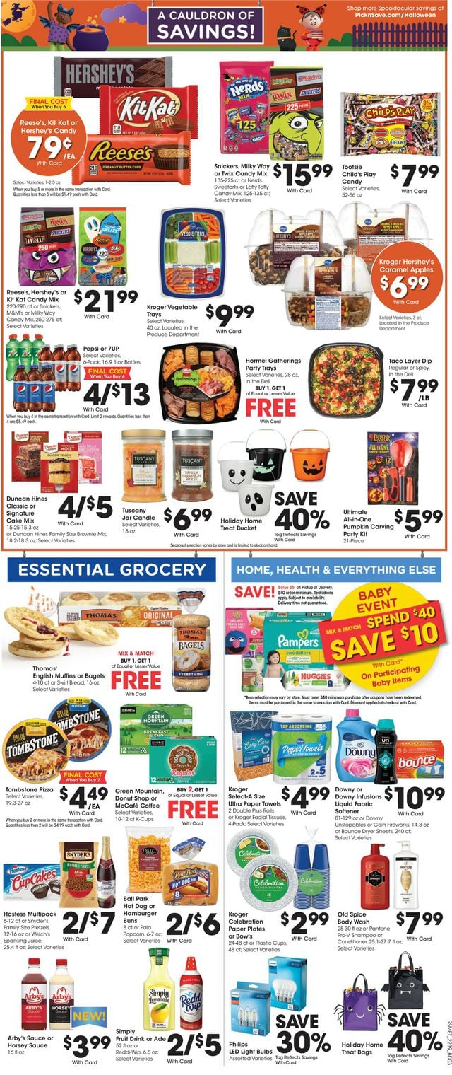 Pick ‘n Save Ad from 10/26/2022