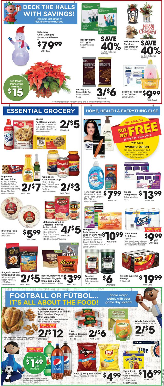 Pick ‘n Save Ad from 11/30/2022