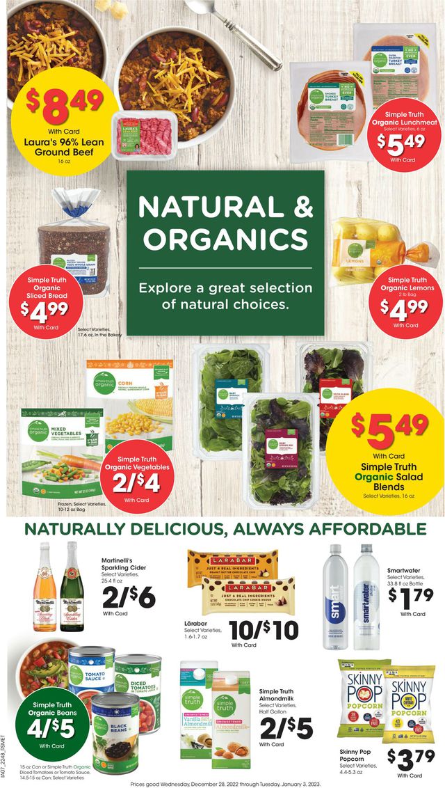 Pick ‘n Save Ad from 12/28/2022