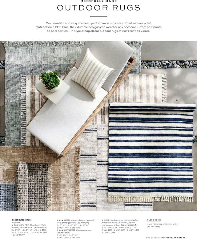 Pottery Barn Ad from 03/07/2021