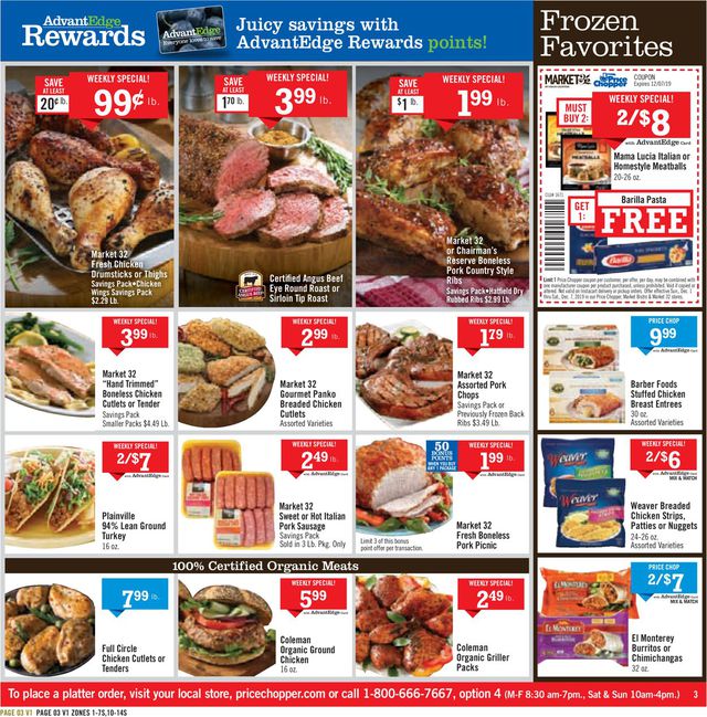 Price Chopper Ad from 12/01/2019