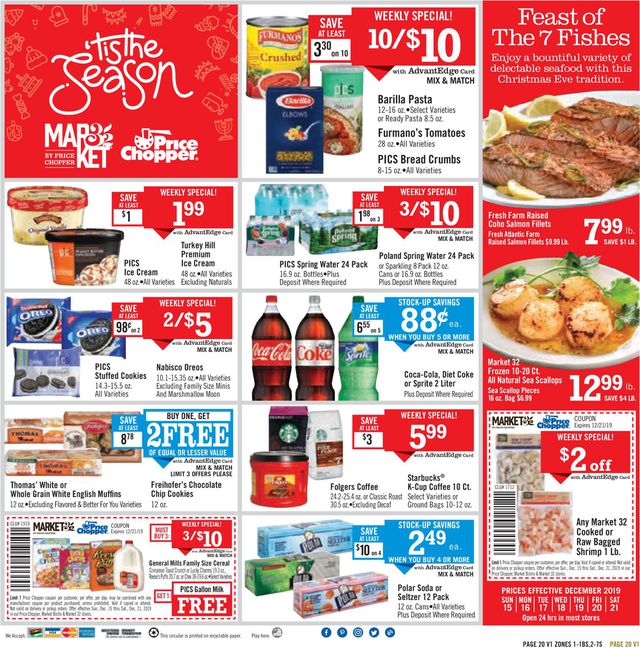Price Chopper Ad from 12/15/2019