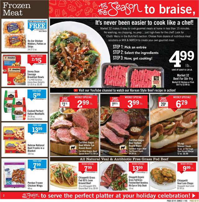 Price Chopper Ad from 12/22/2019