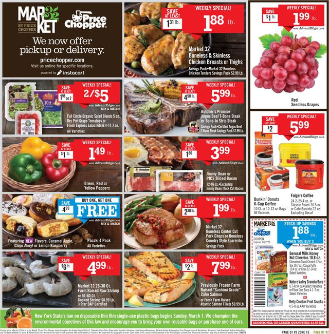 Price Chopper Ad from 02/16/2020
