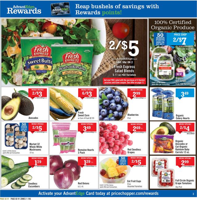 Price Chopper Ad from 05/03/2020