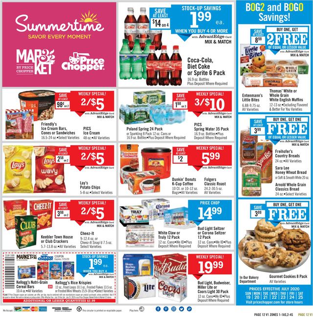 Price Chopper Ad from 07/19/2020