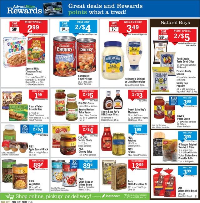Price Chopper Ad from 09/20/2020
