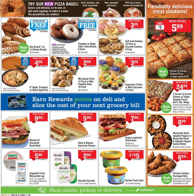Price Chopper Ad from 10/25/2020