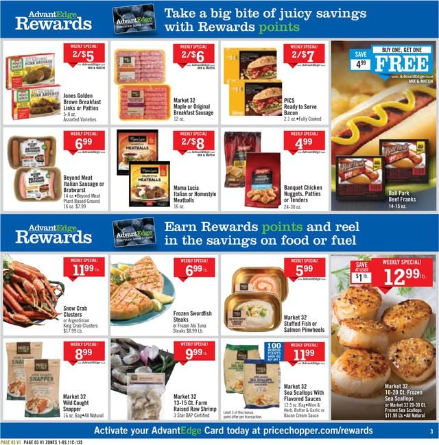 Price Chopper Ad from 11/01/2020