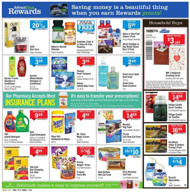 Price Chopper Ad from 01/17/2021