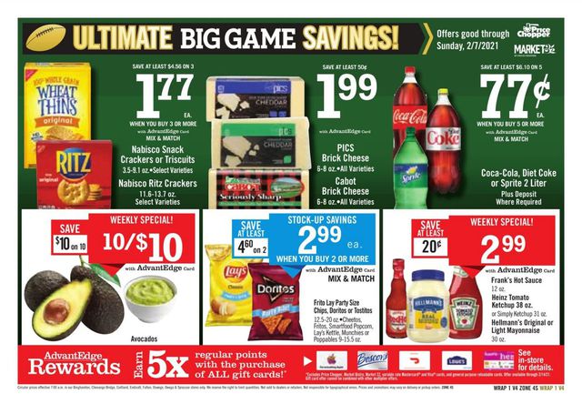 Price Chopper Ad from 01/31/2021