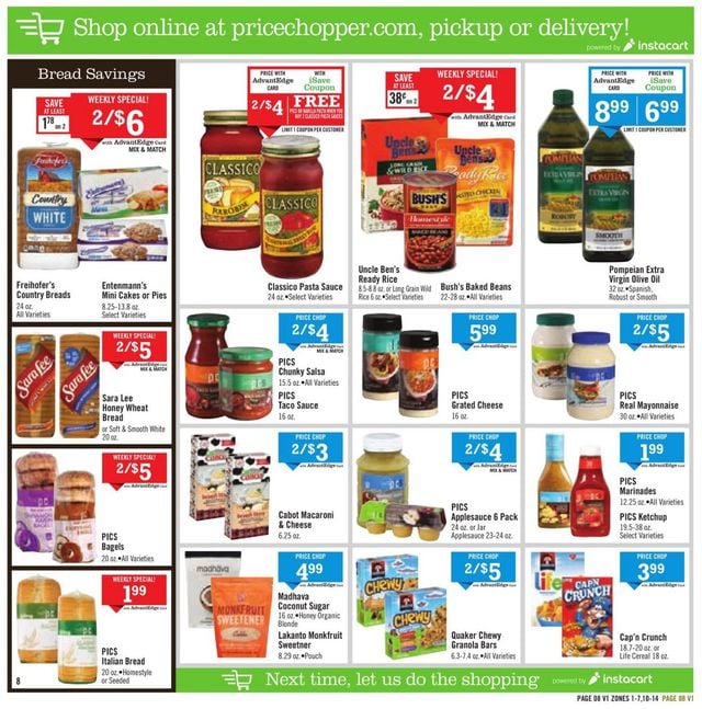 Price Chopper Ad from 04/18/2021