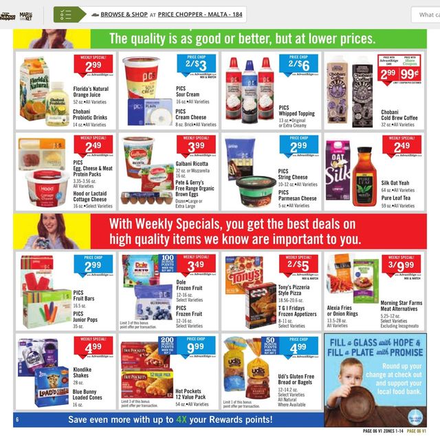 Price Chopper Ad from 05/16/2021