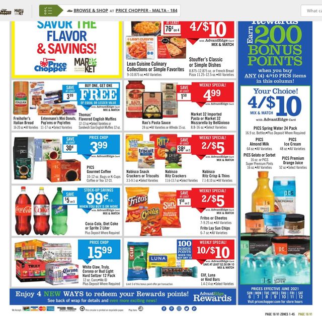 Price Chopper Ad from 06/06/2021
