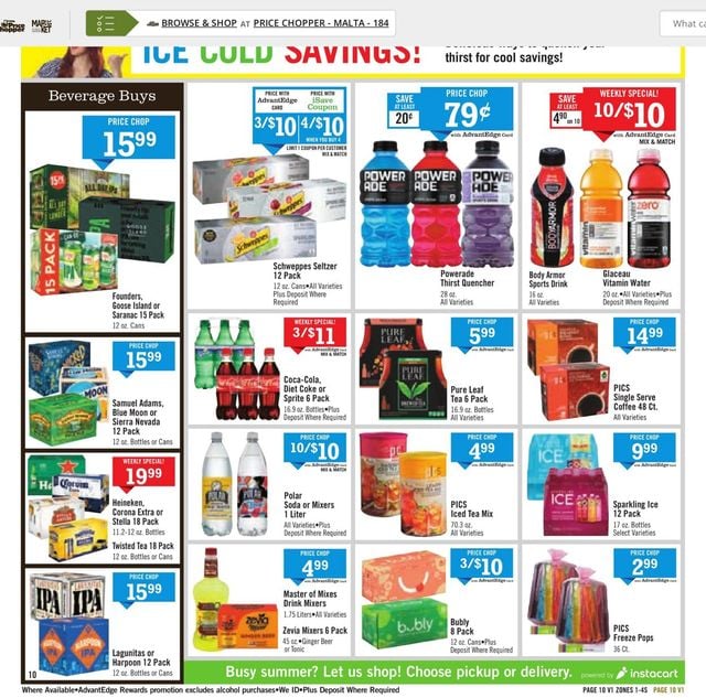 Price Chopper Ad from 06/20/2021