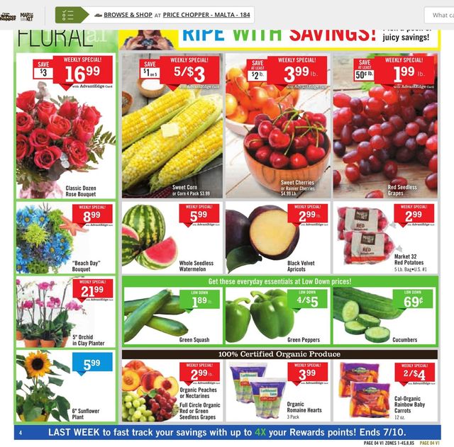 Price Chopper Ad from 07/04/2021