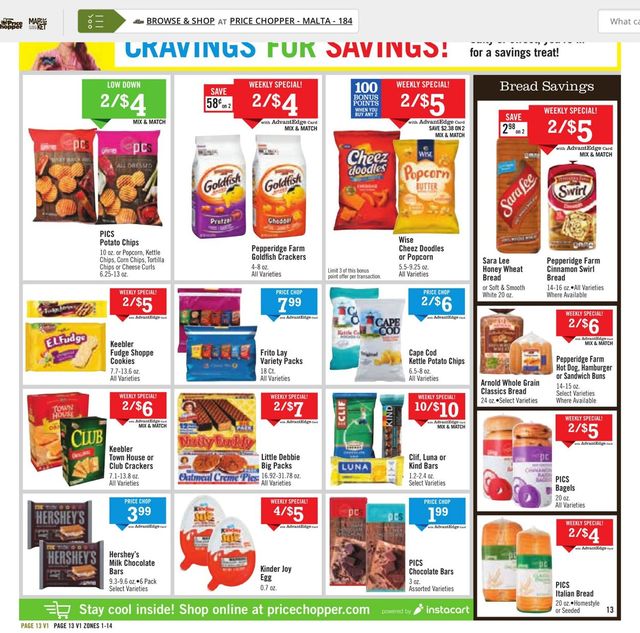 Price Chopper Ad from 07/25/2021