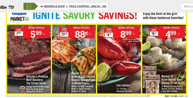Price Chopper Ad from 08/08/2021