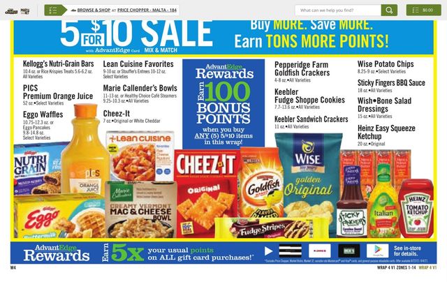 Price Chopper Ad from 08/22/2021