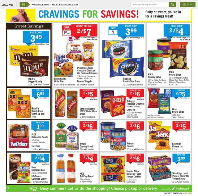 Price Chopper Ad from 08/29/2021