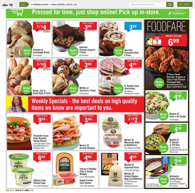 Price Chopper Ad from 09/19/2021