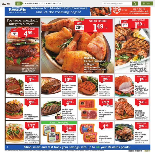 Price Chopper Ad from 10/03/2021
