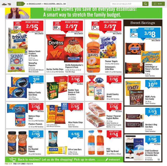 Price Chopper Ad from 10/10/2021