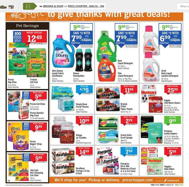 Price Chopper Ad from 11/07/2021