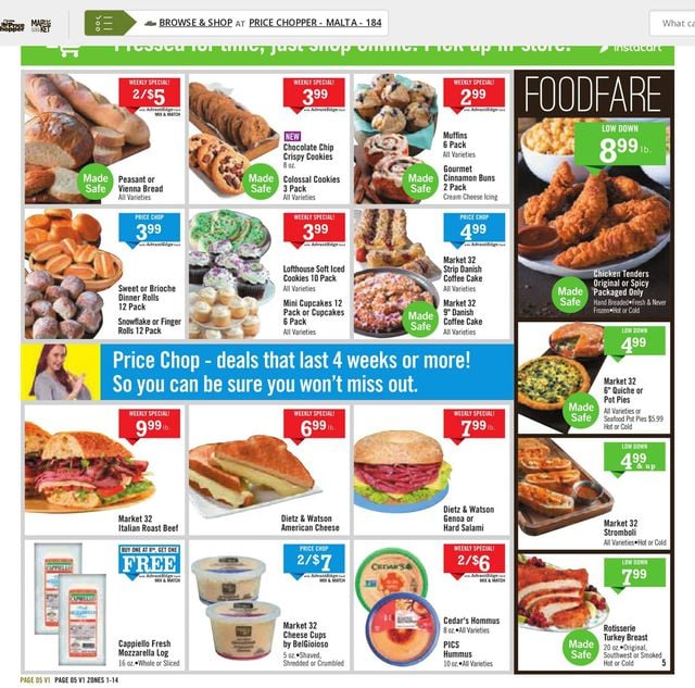 Price Chopper Ad from 12/05/2021