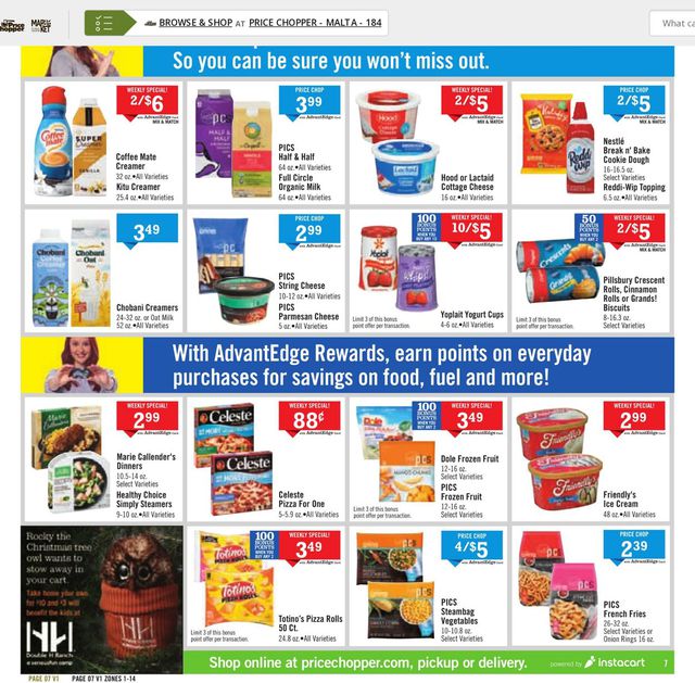 Price Chopper Ad from 12/05/2021