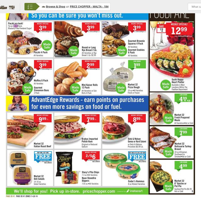Price Chopper Ad from 02/06/2022