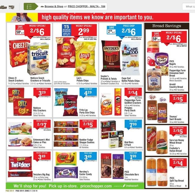 Price Chopper Ad from 02/13/2022