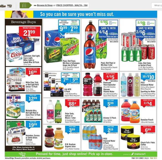 Price Chopper Ad from 02/13/2022