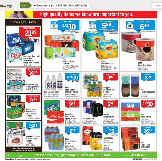 Price Chopper Ad from 02/20/2022