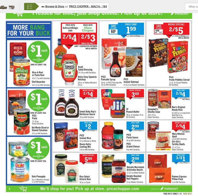 Price Chopper Ad from 03/20/2022