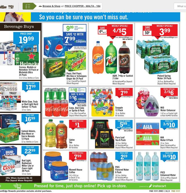 Price Chopper Ad from 04/17/2022
