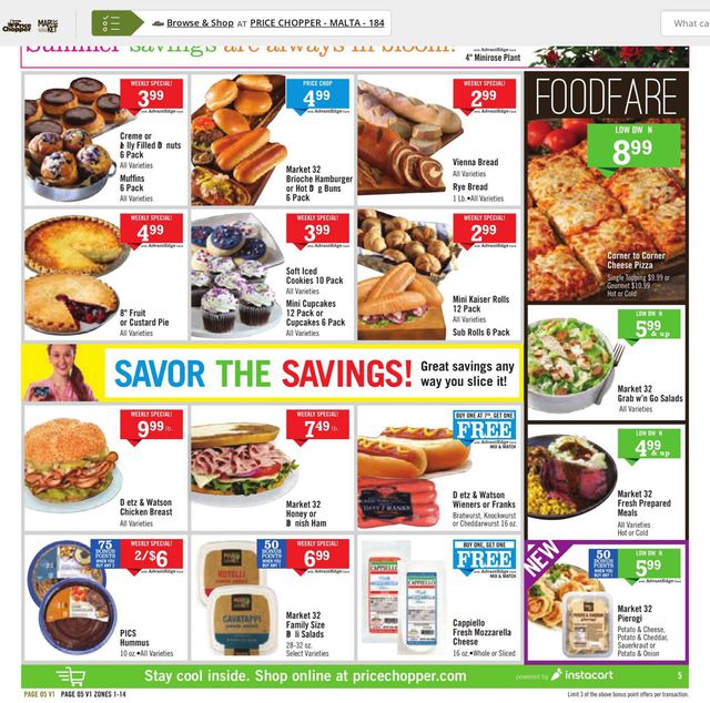 Price Chopper Ad from 05/22/2022