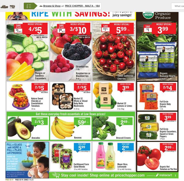 Price Chopper Ad from 06/05/2022
