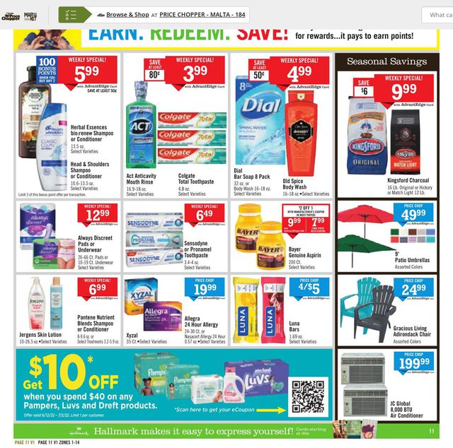 Price Chopper Ad from 06/12/2022