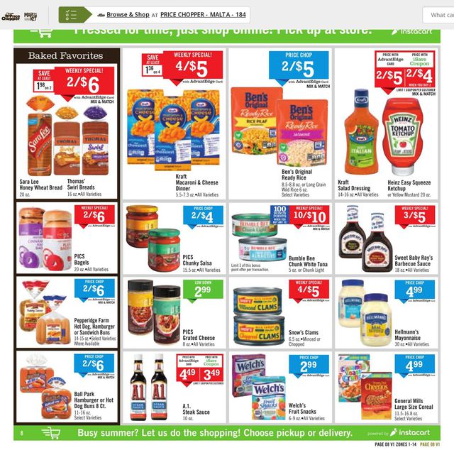 Price Chopper Ad from 06/19/2022