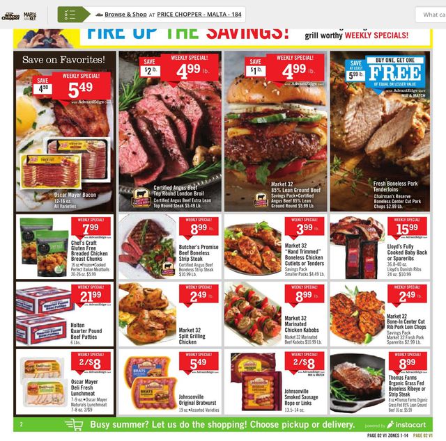 Price Chopper Ad from 06/26/2022